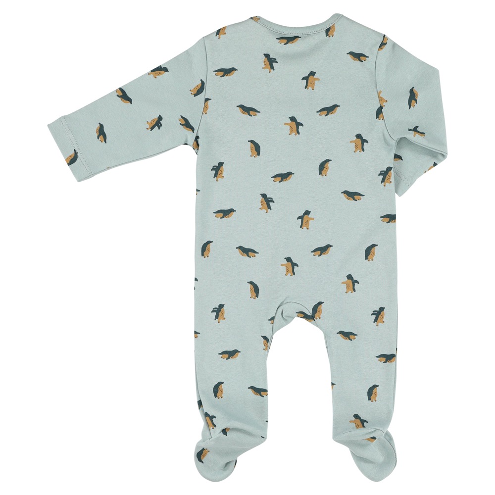 Onesie met voetjes - Peppy Penguins